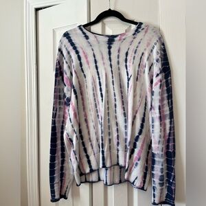 lululemon athletica Tie-Dye Long Sleeve Top - Pink and Blue